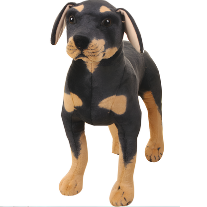Black Dog Plush Toy