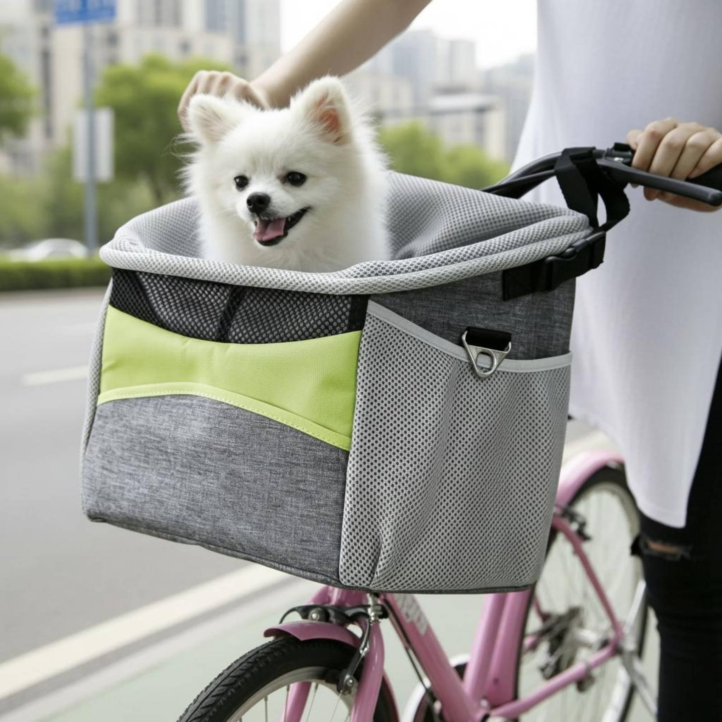 Pet Bike Basket Carrier