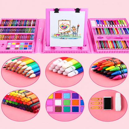 208-Piece Art Supply Case