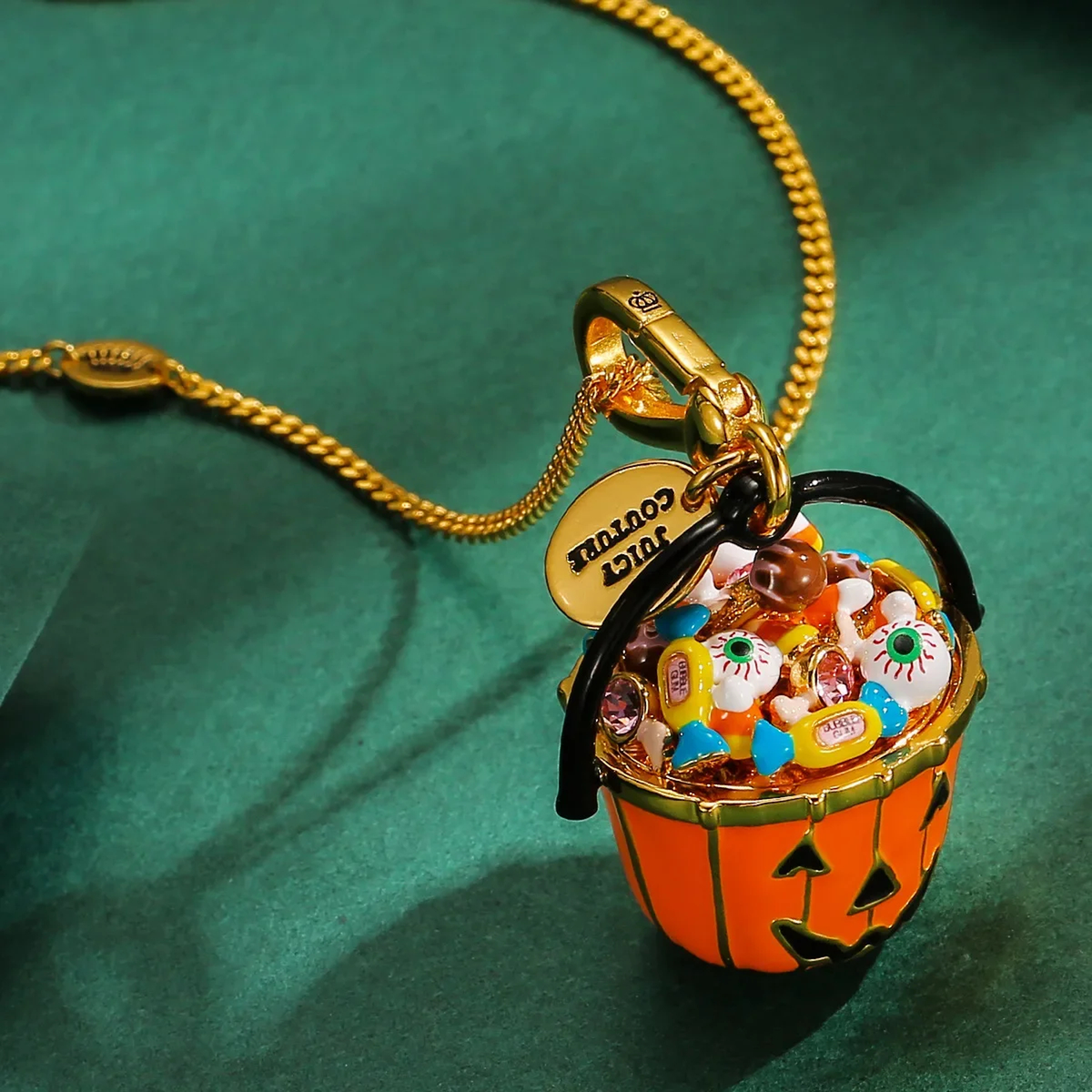 Pumpkin Pendant Necklace