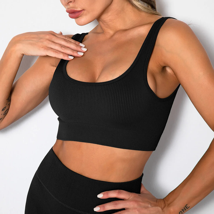 Seamless Yoga Sports Bra