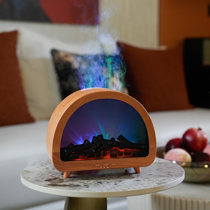 Remote-Control Fireplace Aroma Diffuser