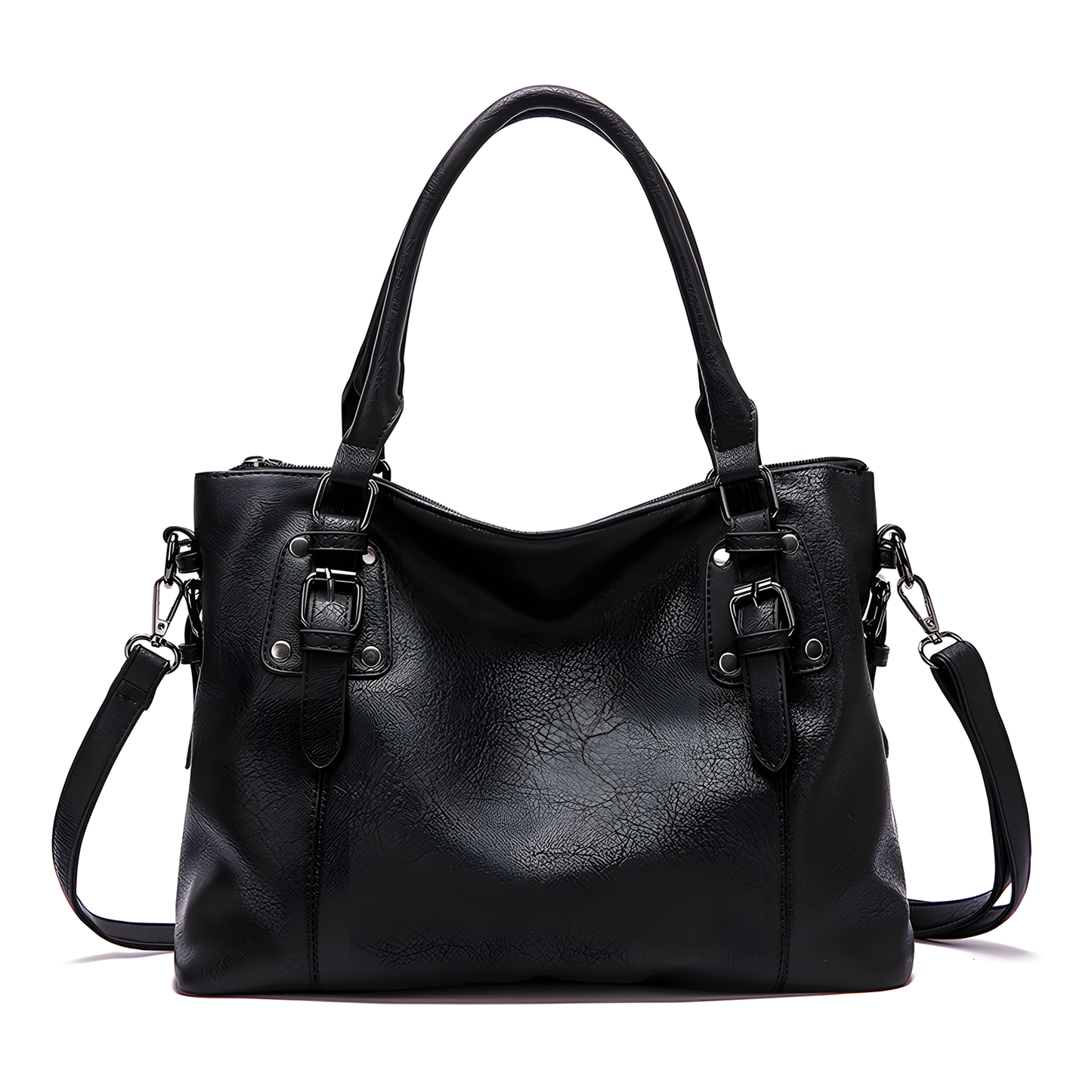 Structured Tote and Crossbody Bag