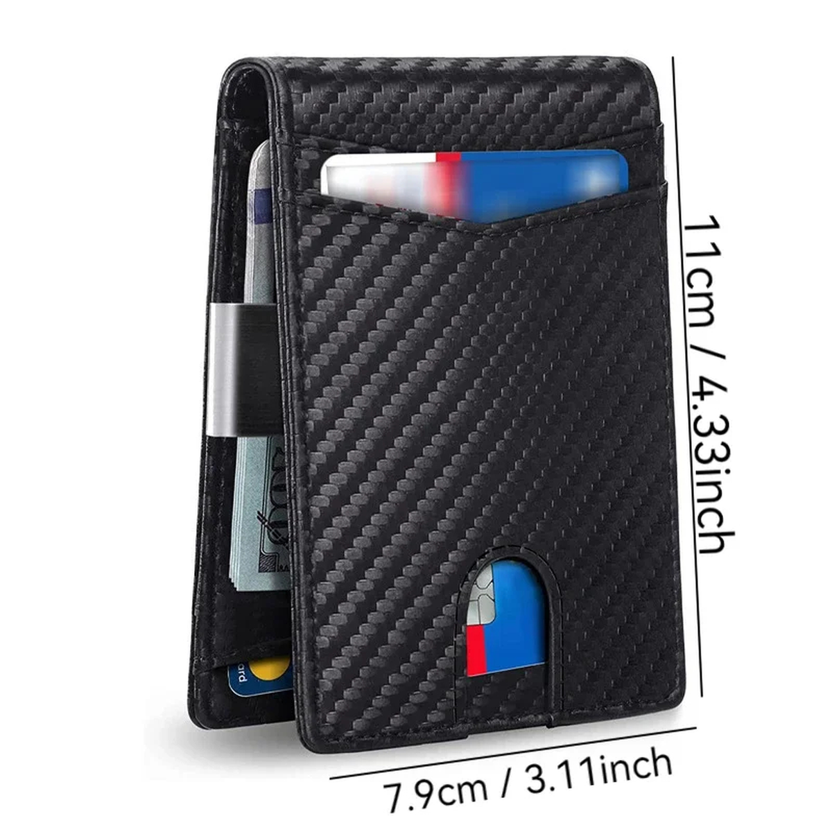Carbon Fiber Card Holder Wallet