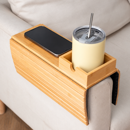 Bamboo Sofa Arm Tray