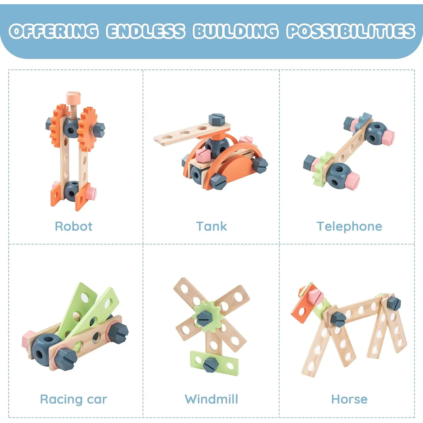 Wooden Kids Tool Workbench
