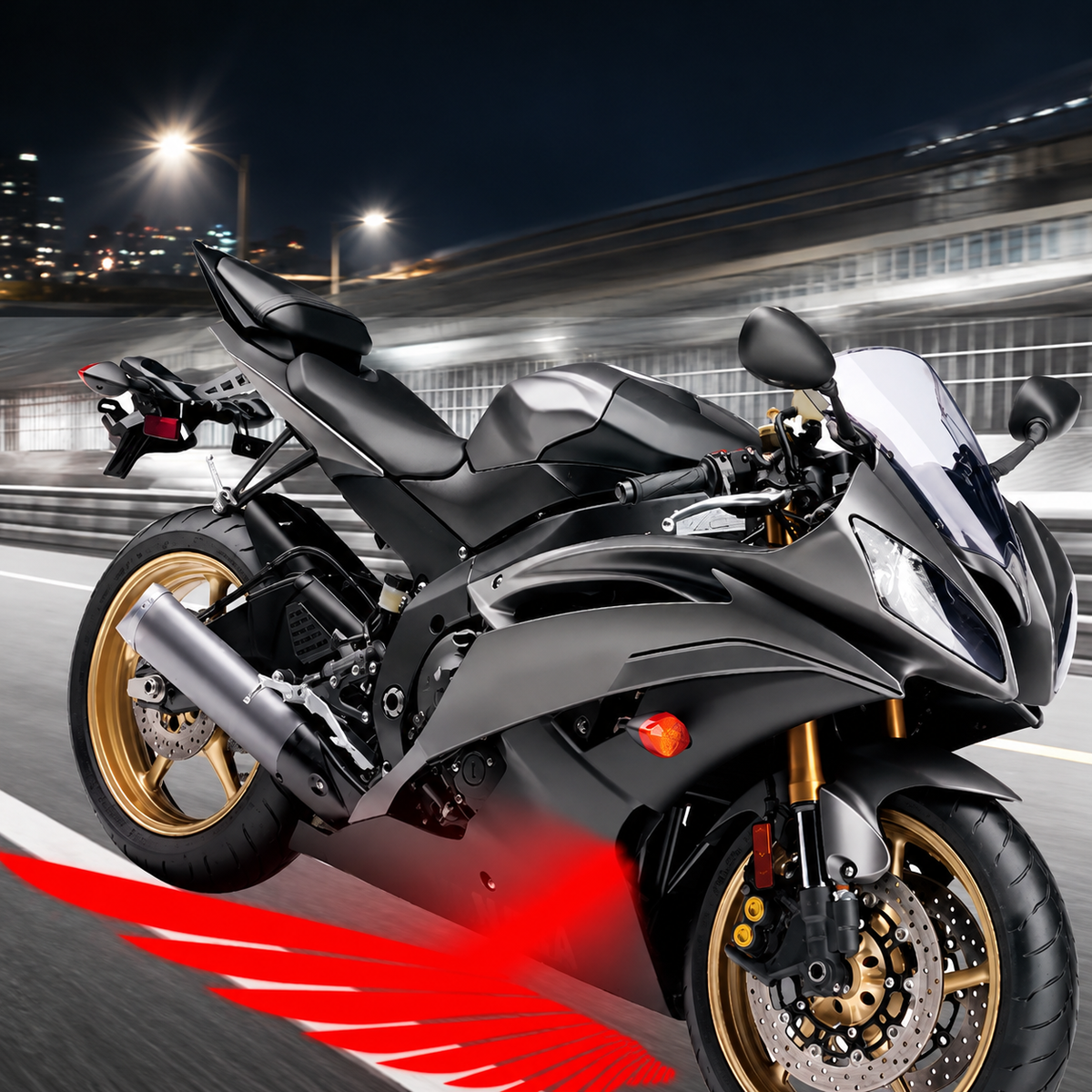 Motorcycle Angel Wing Projector Lights (2-Pack)