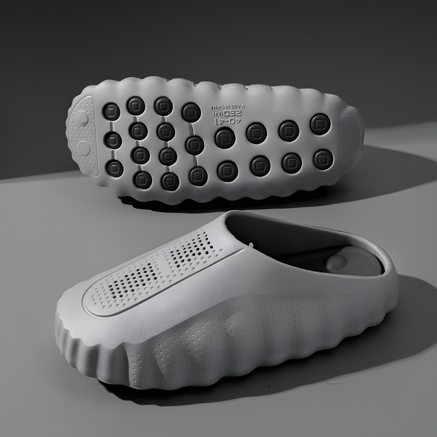 Closed Toe Massage Slippers