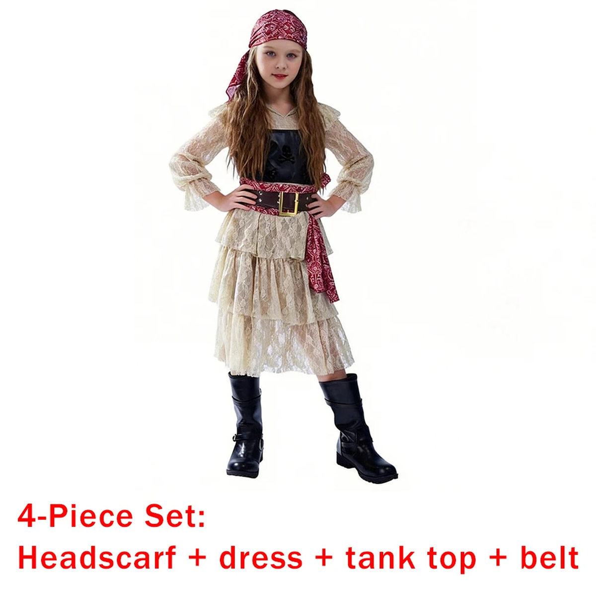 Girls' Pirate Costume Dress