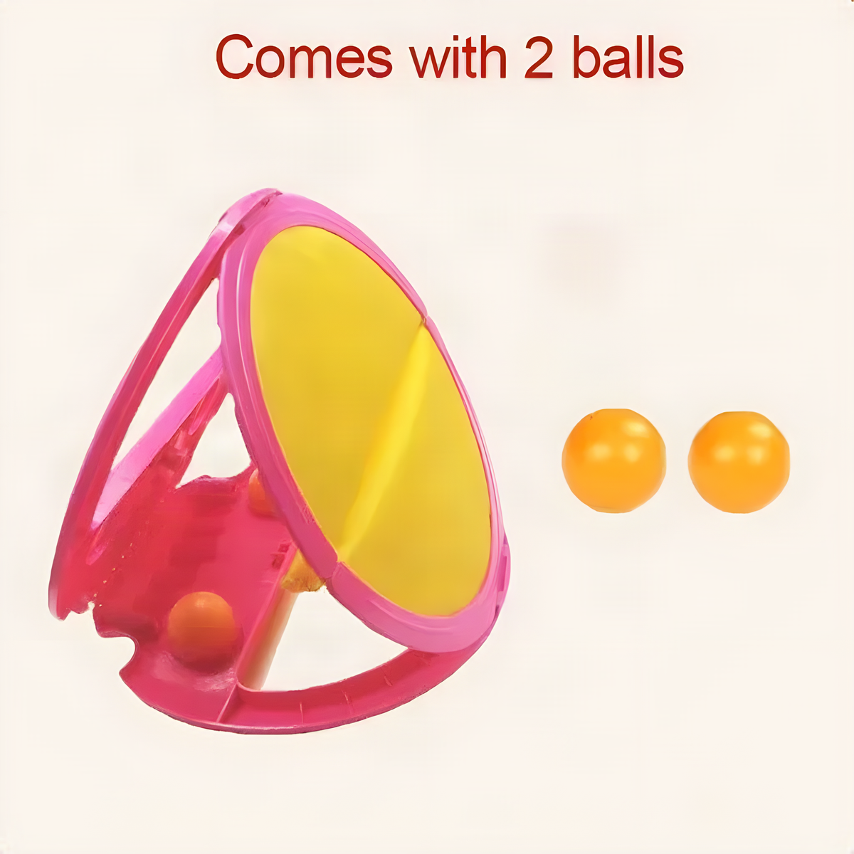 Catch-and-Launch Paddle Ball Toy