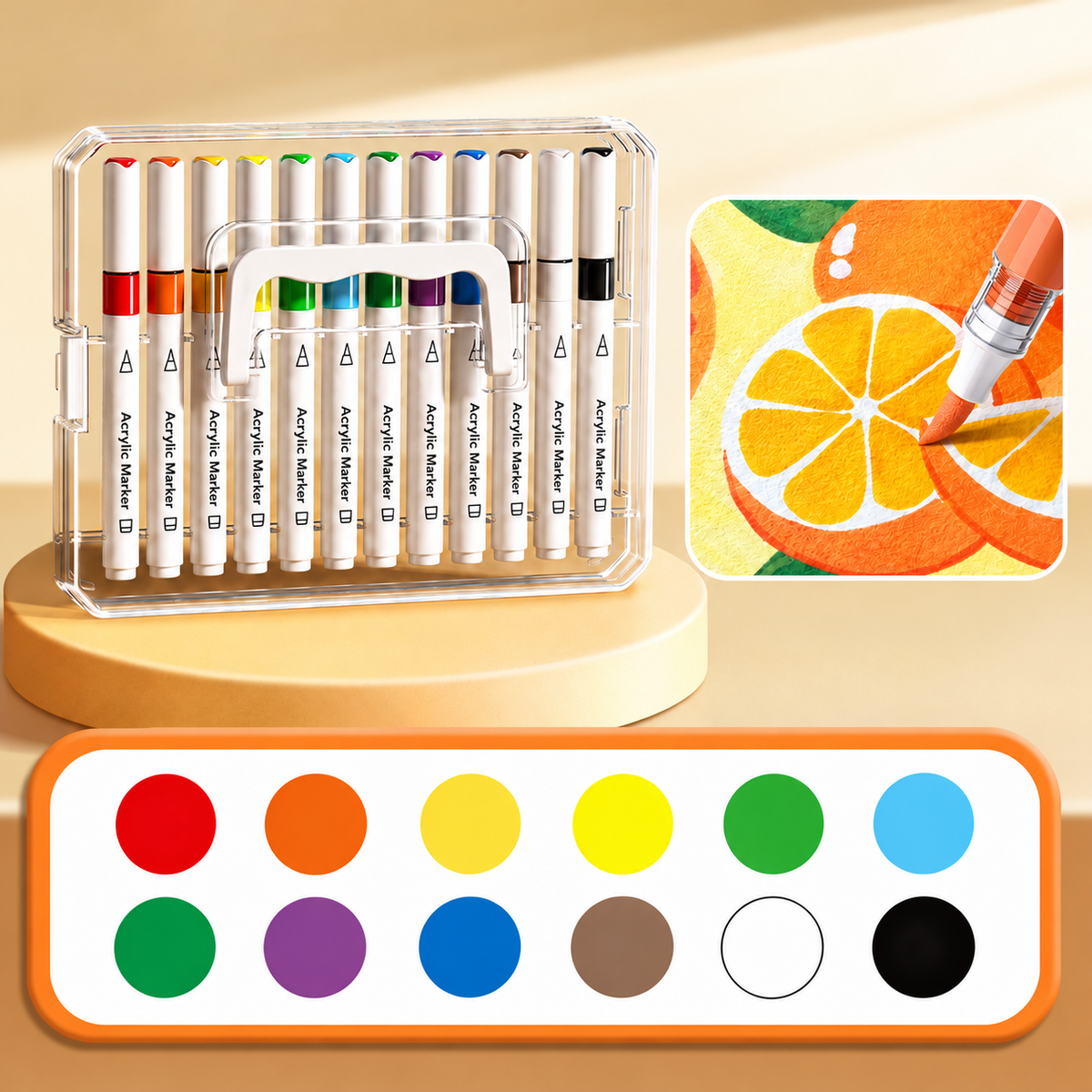 Acrylic Paint Marker Set
