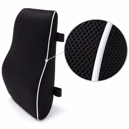 Contoured Memory Foam Lumbar Cushion