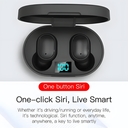 Wireless Bluetooth Earbuds with Display Case