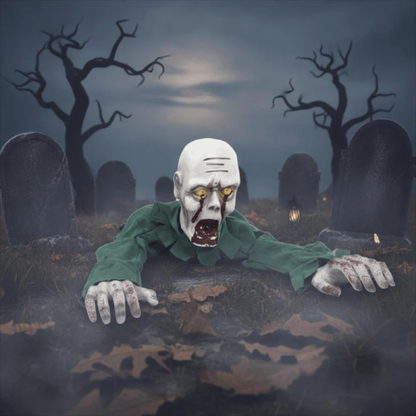 Crawling Zombie for Halloween
