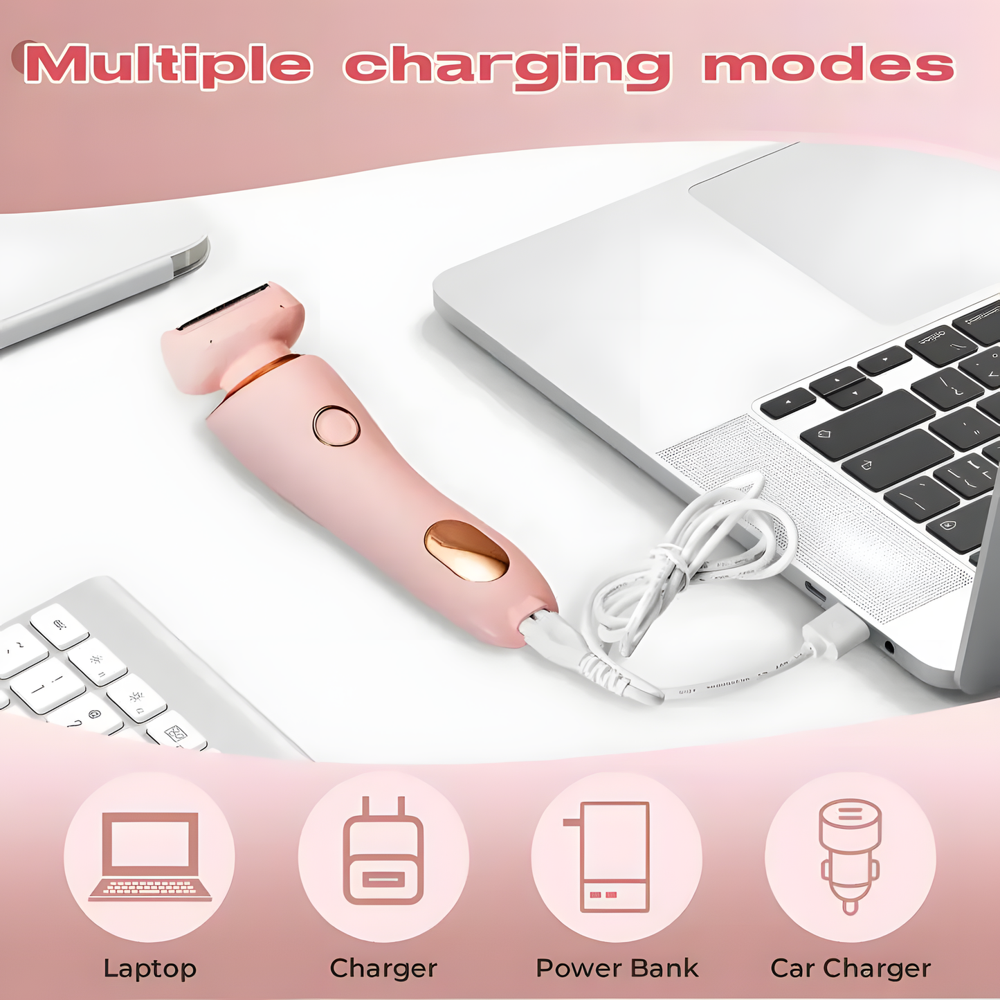 4-in-1 Women's Body Shaver