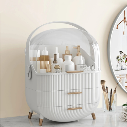 Transparent Cosmetic Storage Box