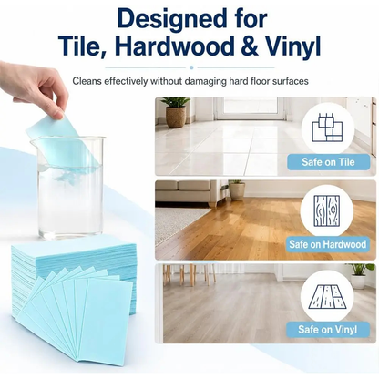 Concentrated Floor Cleaning Sheets