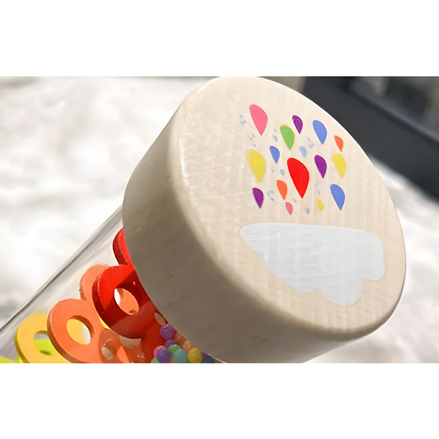 Wooden Rain Sound Tube