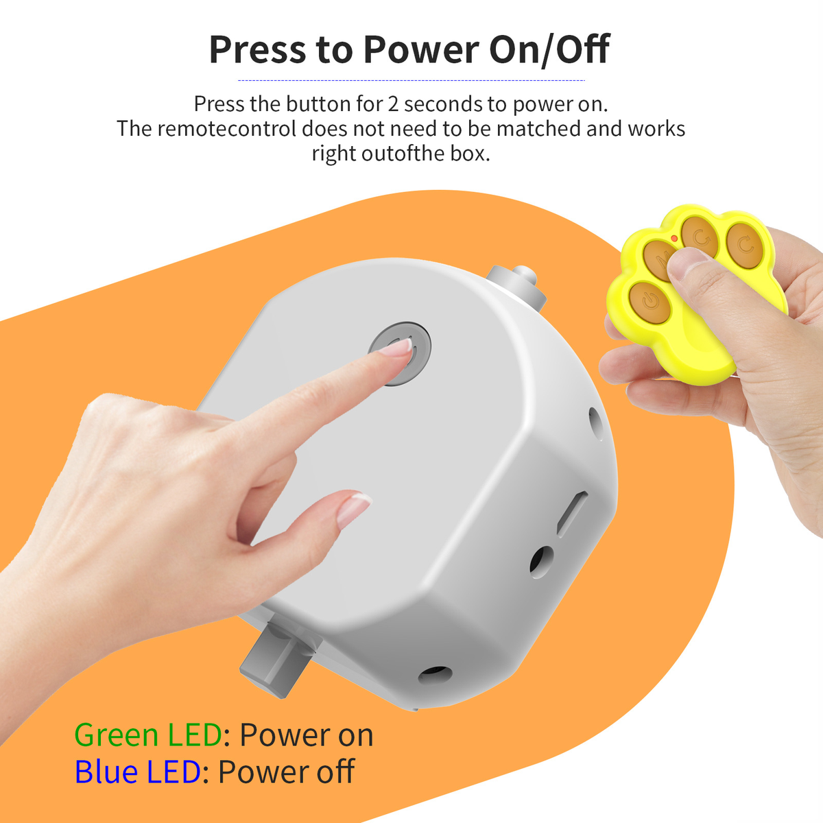 Remote Control LED Dog Ball