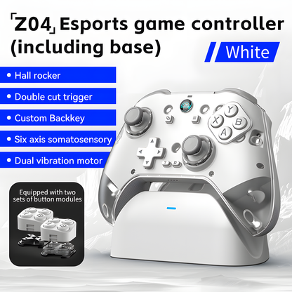 Wireless Game Controller with Charging Dock