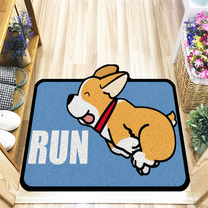 Semicircle Patterned Doormat