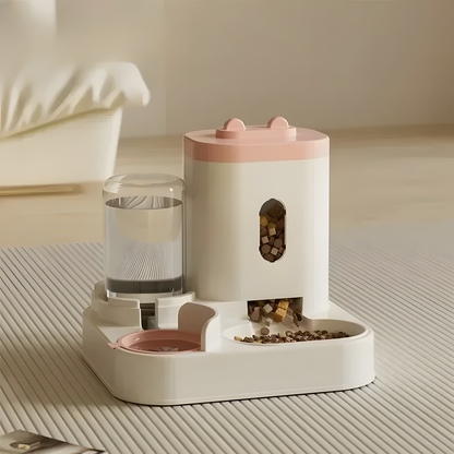 Gravity Pet Feeding and Water Station