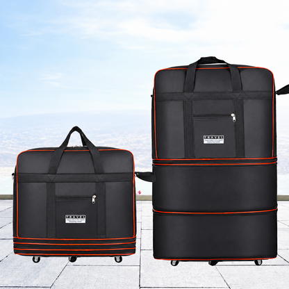 Expandable Folding Wheeled Travel Bag