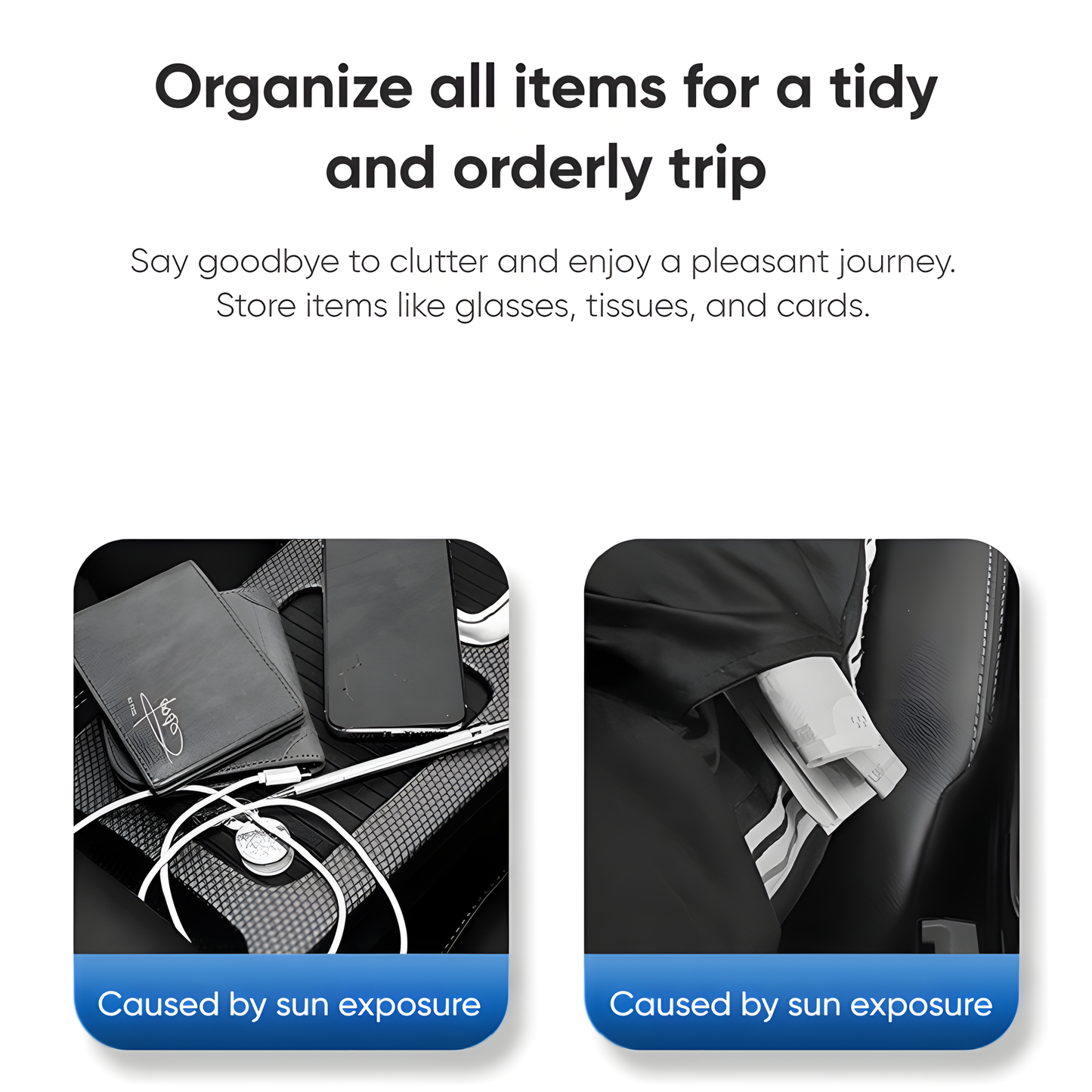 Car Sun Visor Organizer