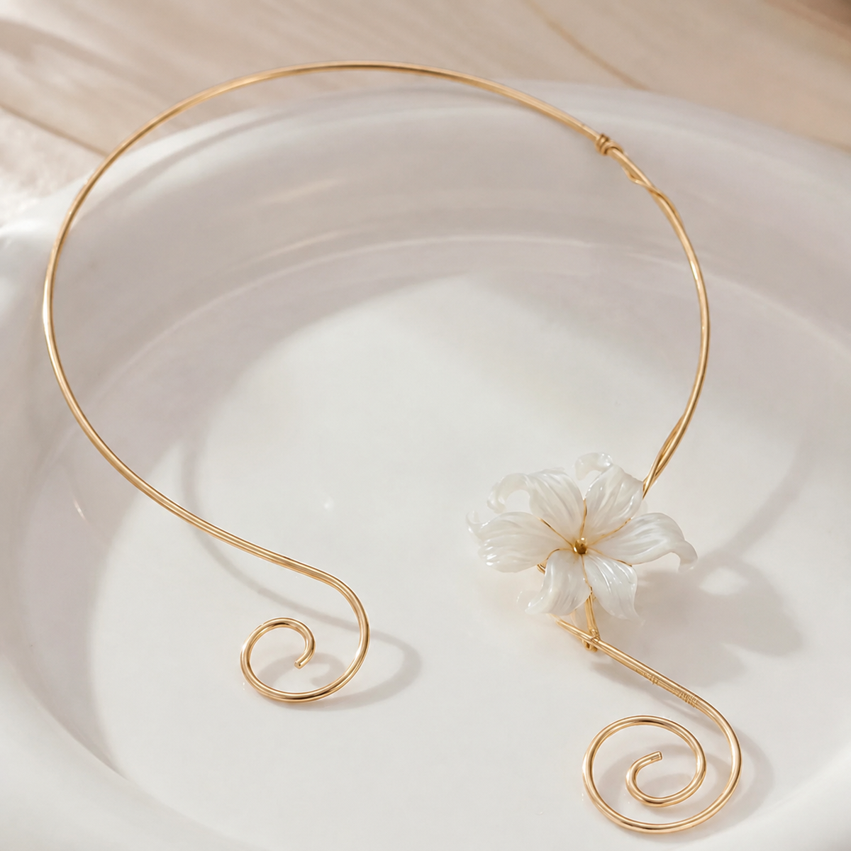 Iris Flower Choker