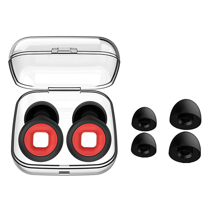 Noise-Reducing Earplugs with Case
