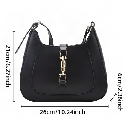 Curved Baguette Shoulder Bag