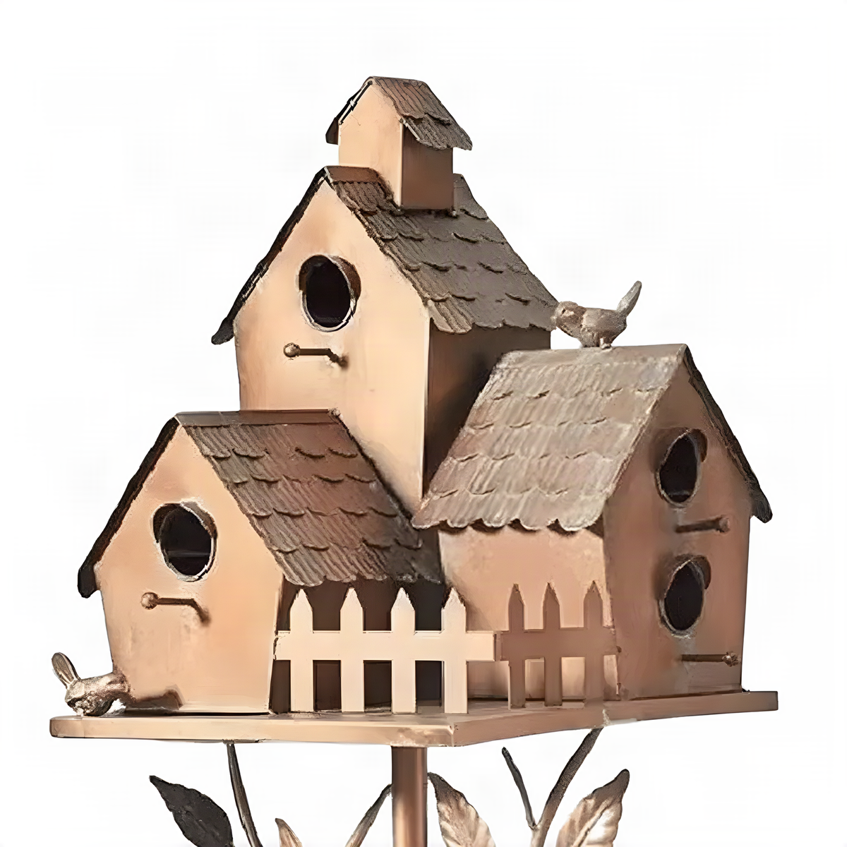 Metal Garden Birdhouse