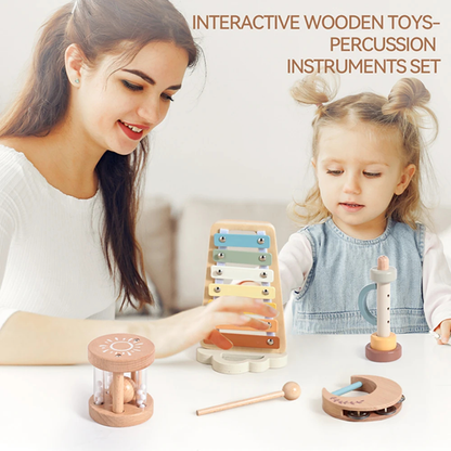 Wooden Baby Music Toy Set