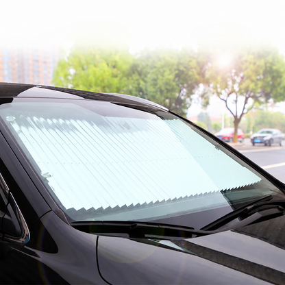 Retractable Windshield Sunshade