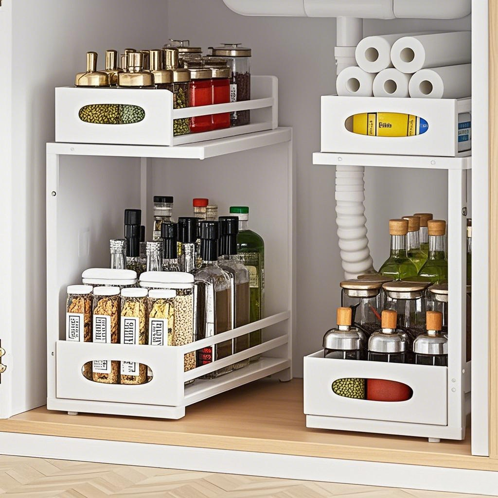 Pull Out Sink Rack