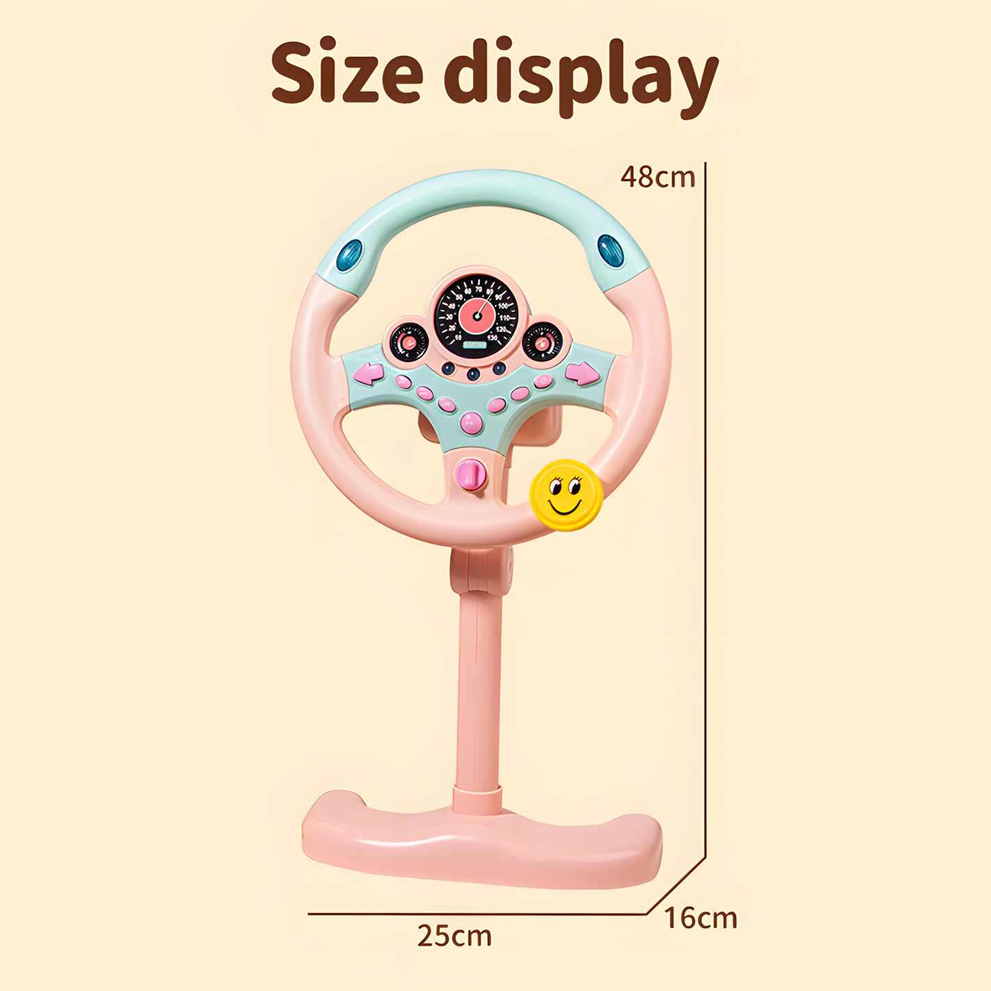 Kids Car Steering Wheel Toy