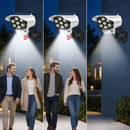 Solar Motion Light with Dummy Camera Housing