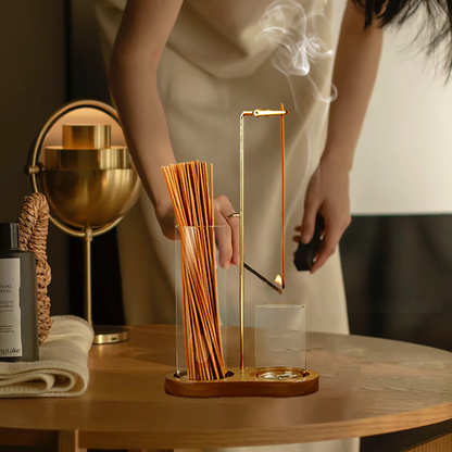 Wooden Incense Burner