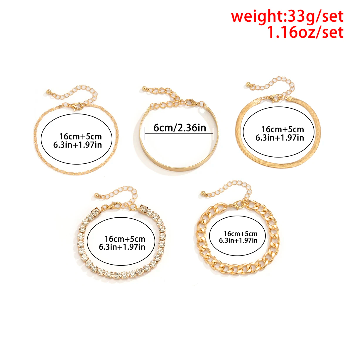 Layered Bracelet Set
