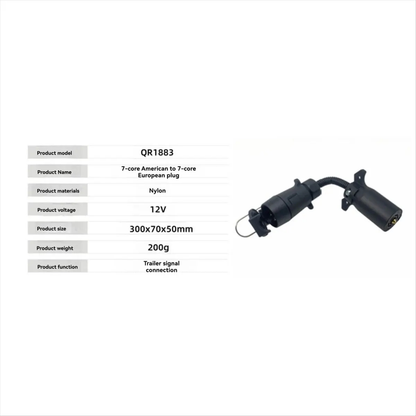 7 Pin Trailer Adapter Cable
