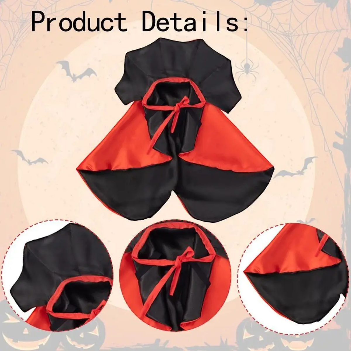Pet Vampire Cape