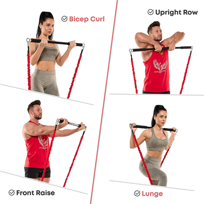 Eleven Piece Resistance Band Set