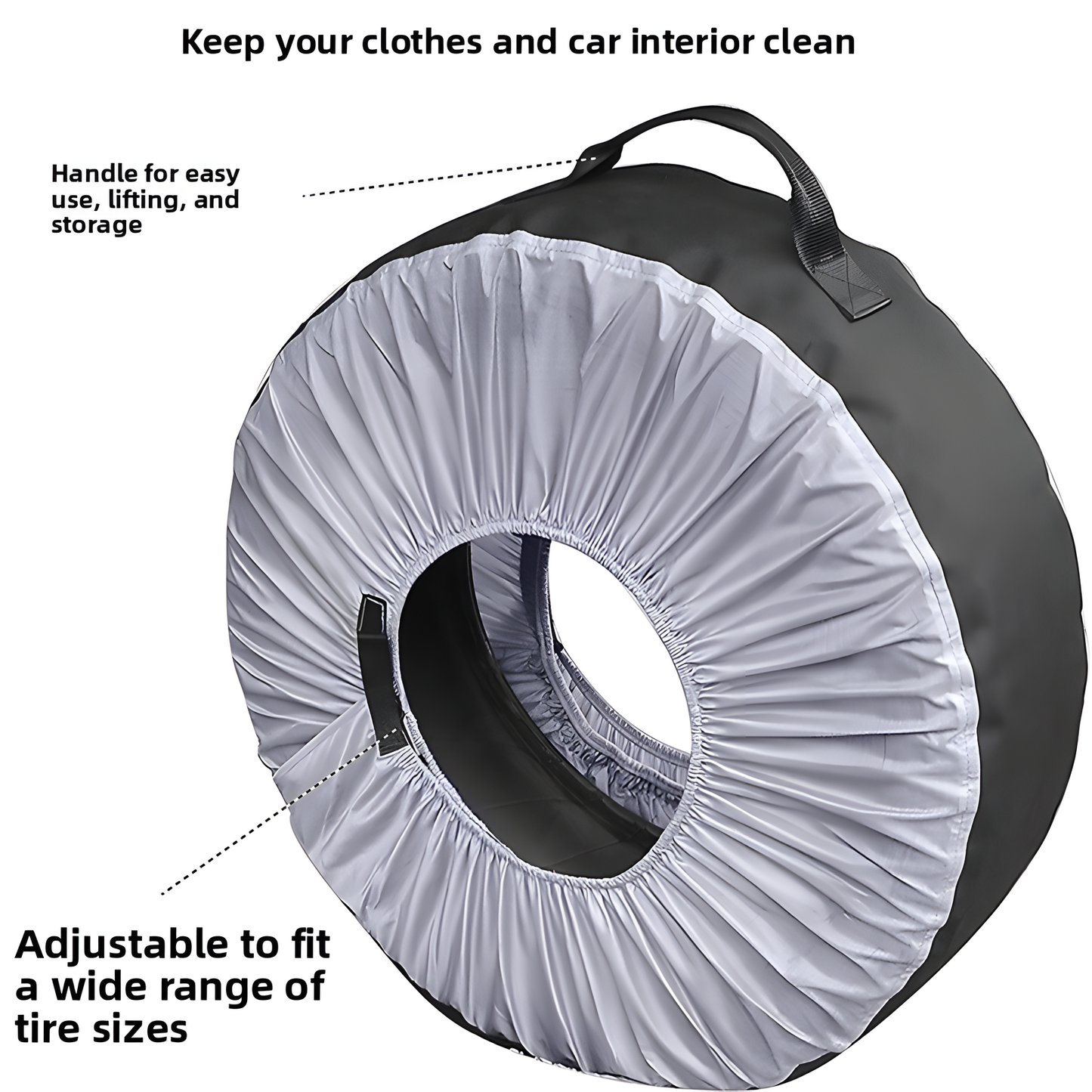 Universal Spare Tire Cover Set