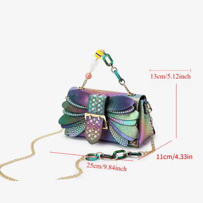 Iridescent Wing Shoulder Bag