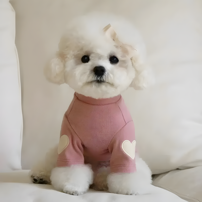 Heart Sweater for Dogs