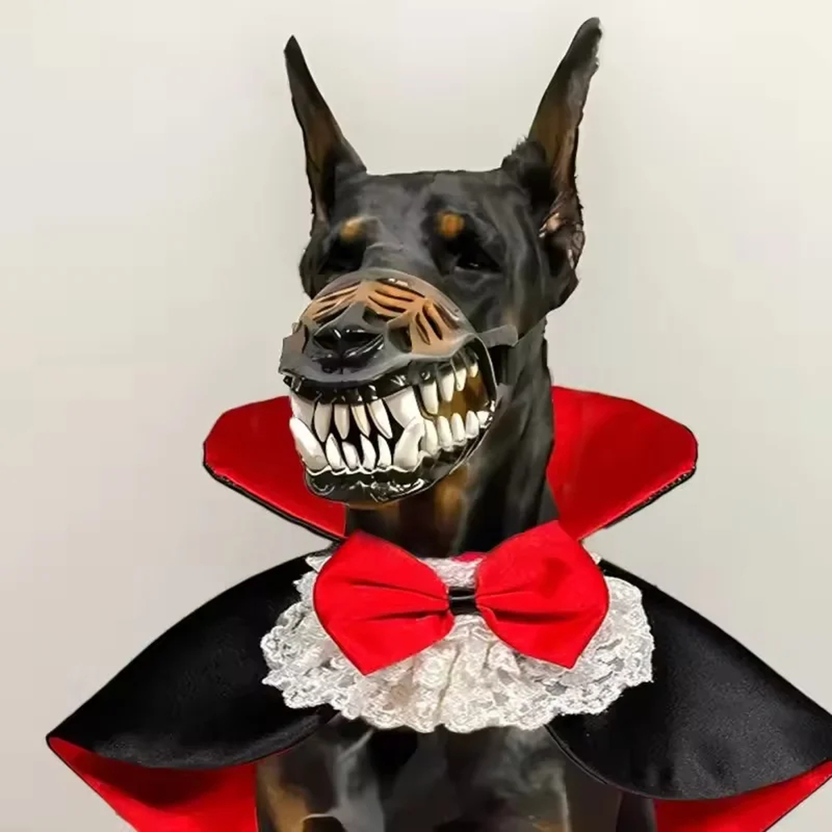 Fanged Dog Costume Muzzle