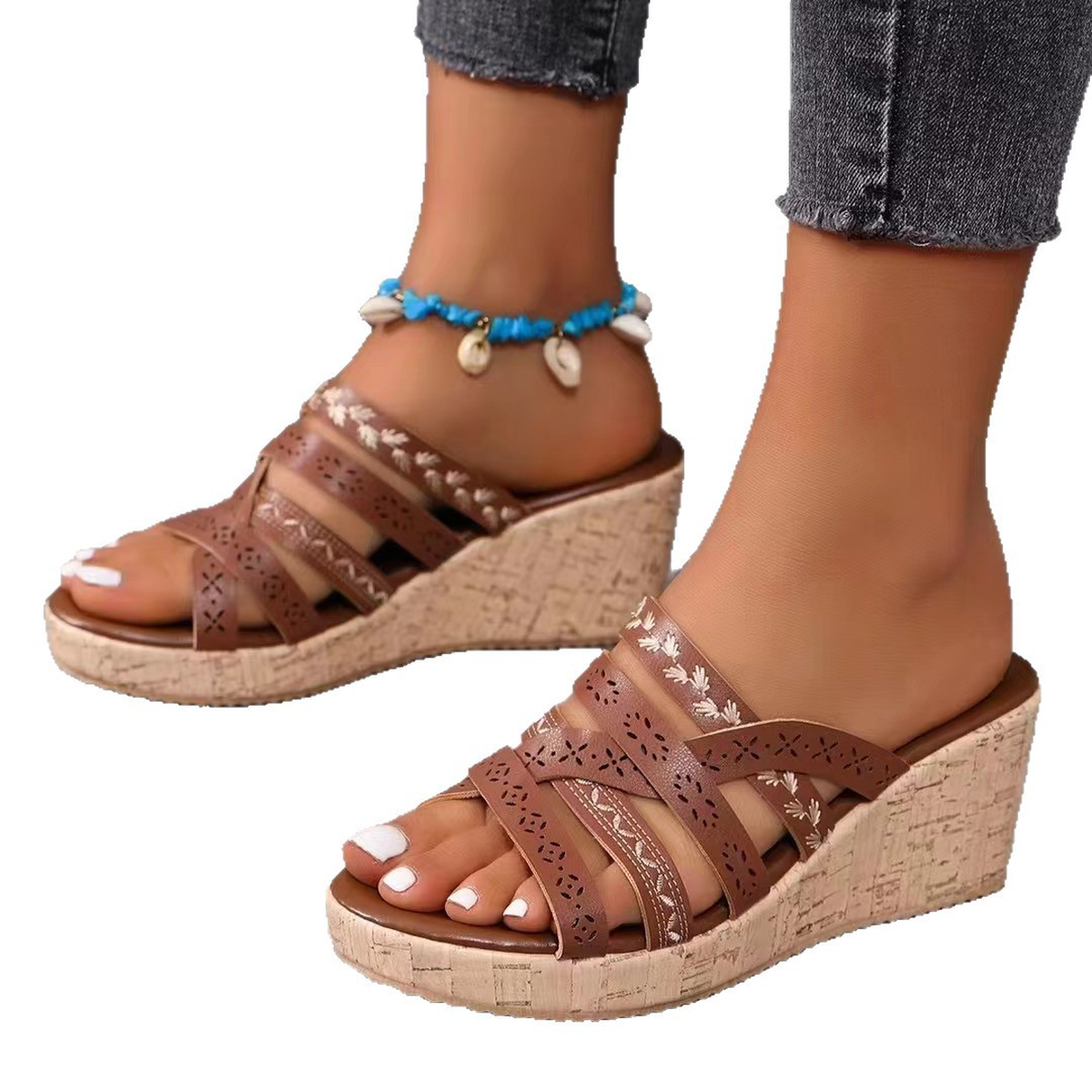 Women's Roman Wedge Sandals