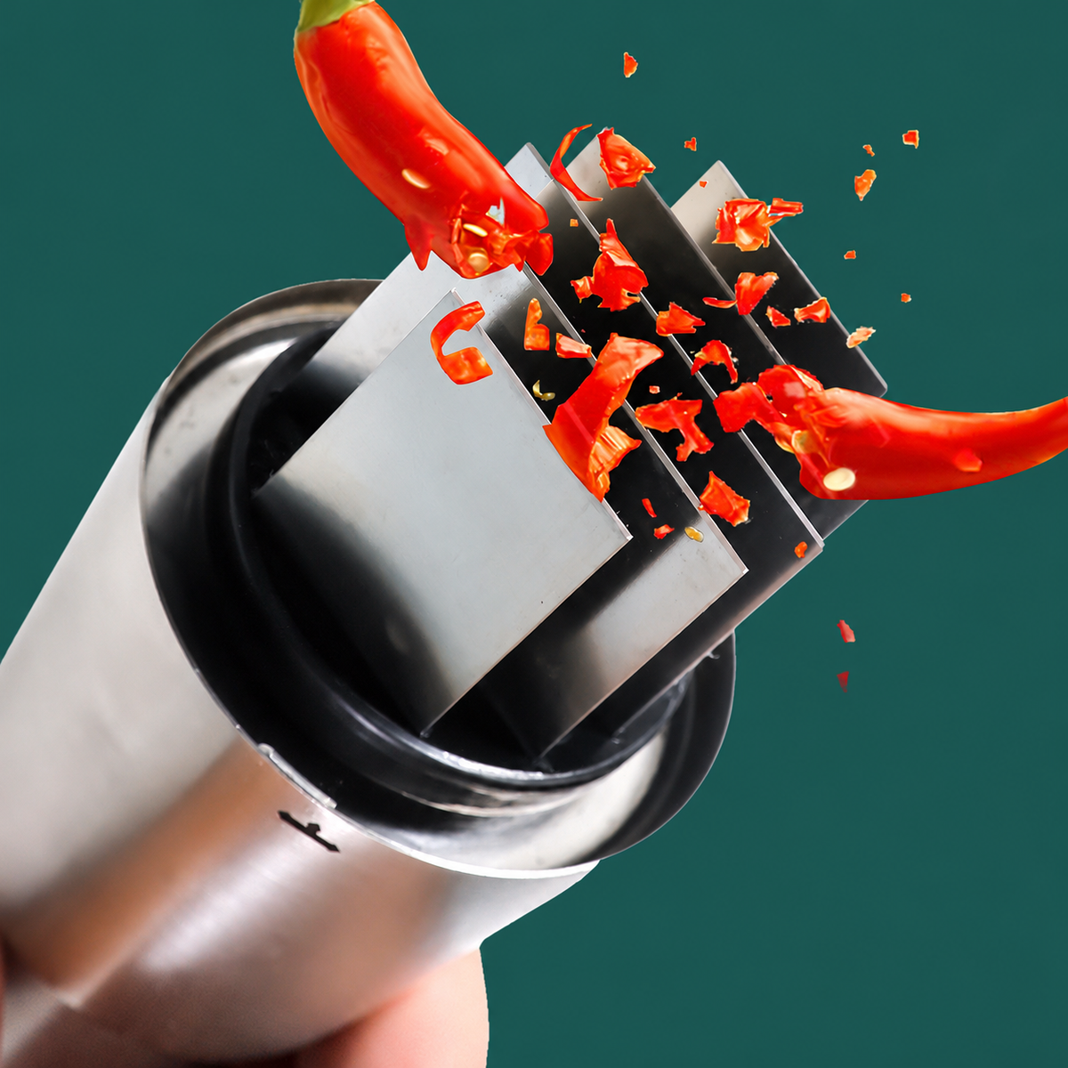 Stainless Steel Garlic Crusher