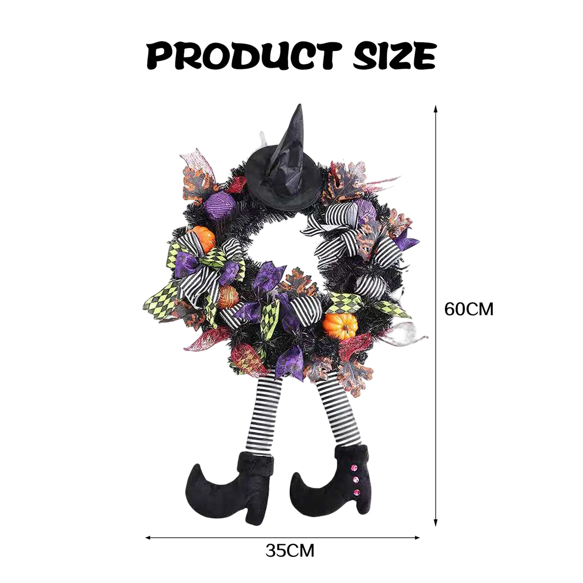 Witch Leg Wreath
