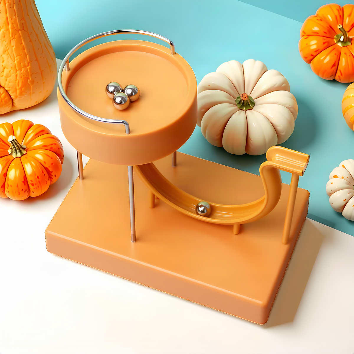 Looping Marble Track Desk Toy